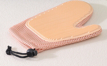 Guantes de Masaje de Silicona para Eliminar Pelo de Mascotas