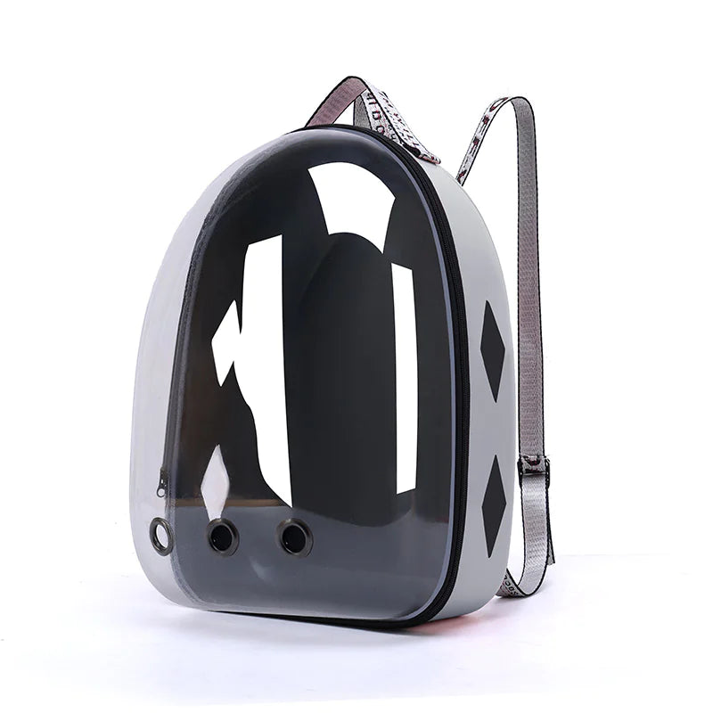 🐾 Mochila Espacial Transparente para Mascotas – Elegante, Cómoda y Segura