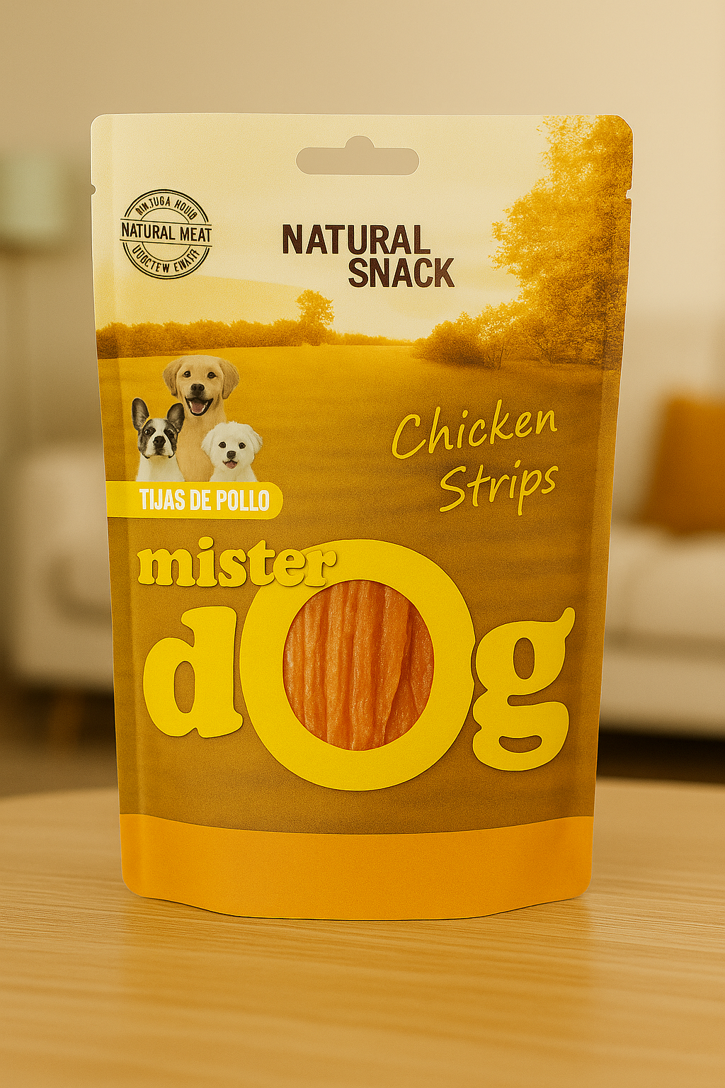 Mister Dog – Tiras de Pollo (Chicken Strips)(iva incluido)🐾🐶