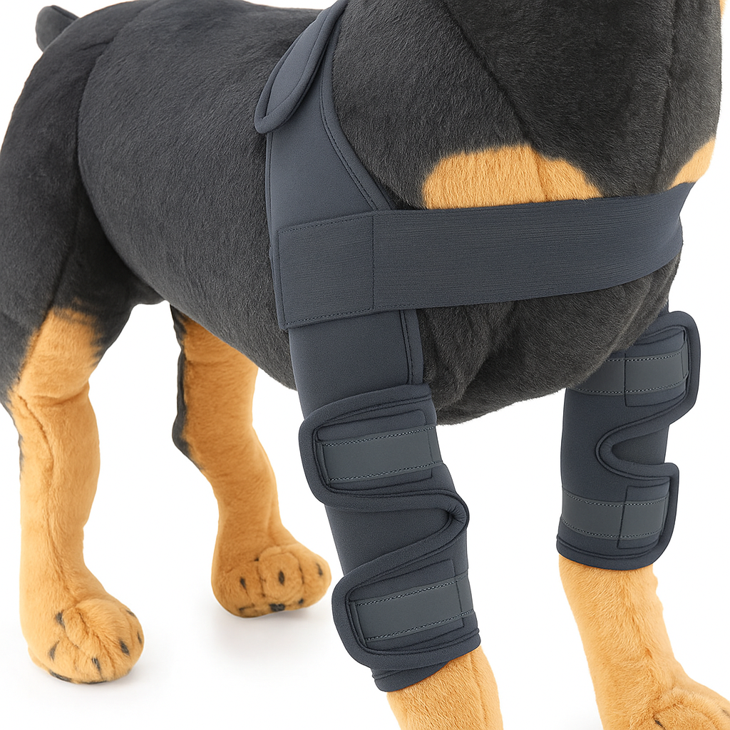 🐶 Rodillera y Protector de Pierna para Perros – ¡Apoyo ideal en la recuperación!