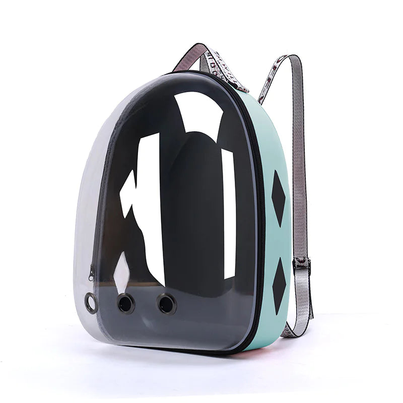 🐾 Mochila Espacial Transparente para Mascotas – Elegante, Cómoda y Segura
