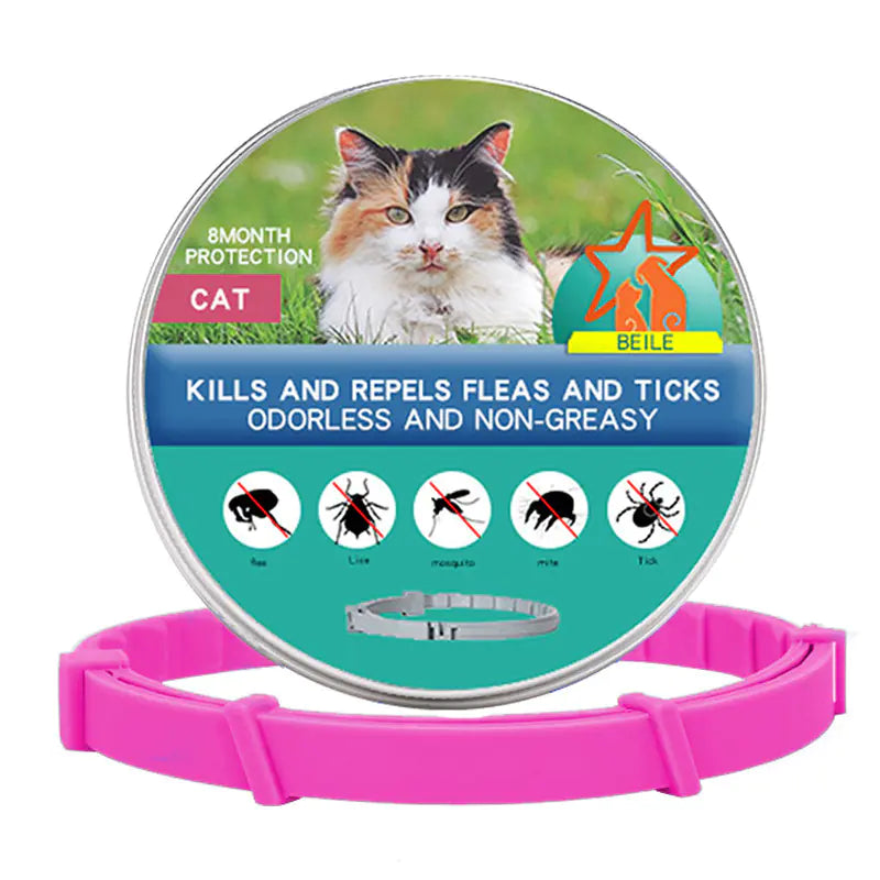 🦟 Anillo Repelente de Insectos para Collar de Perros y Gatos