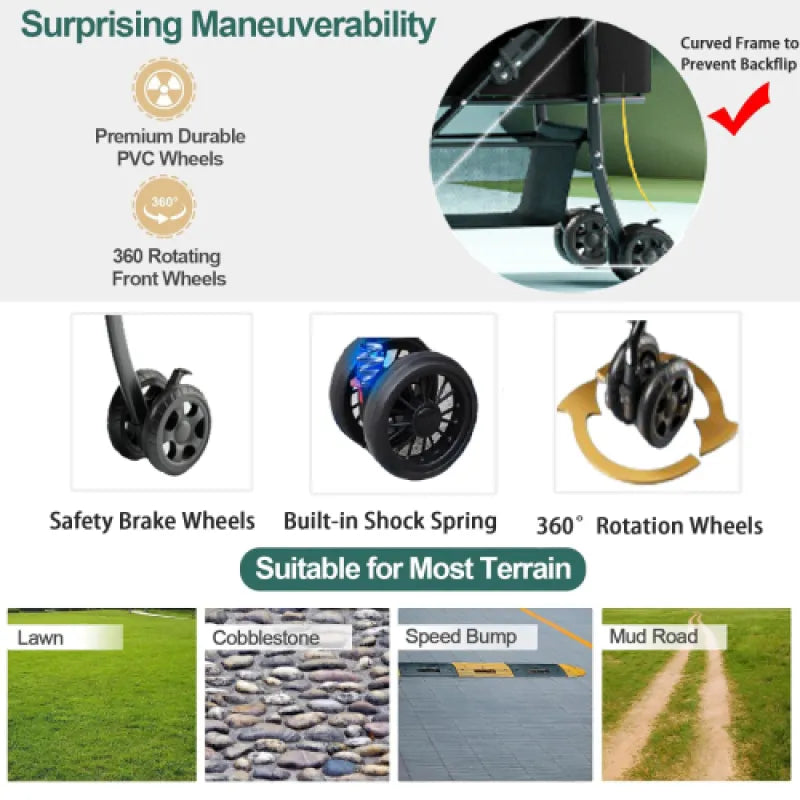 🐾 Carrito Plegable 2 en 1 para Mascotas — Estilo, Comodidad y Practicidad para tu Compañero Peludo 🐾