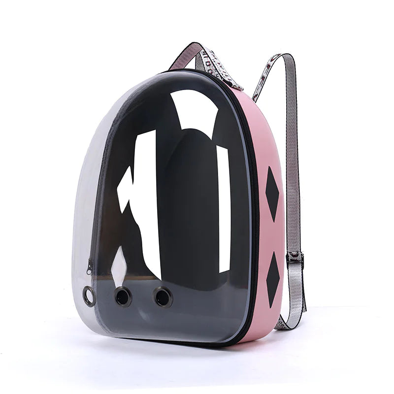🐾 Mochila Espacial Transparente para Mascotas – Elegante, Cómoda y Segura