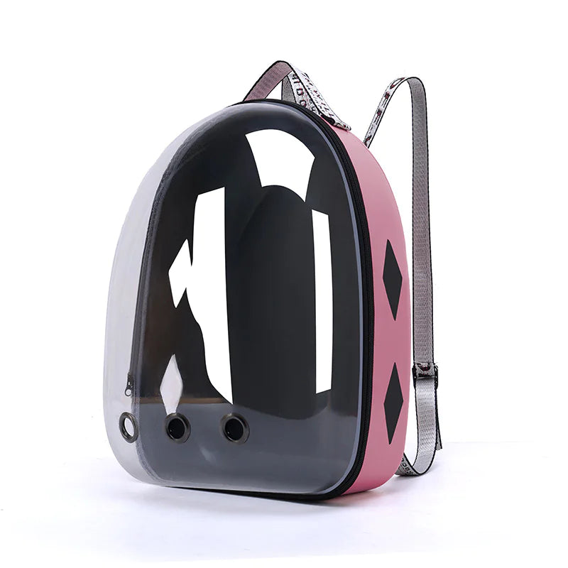 🐾 Mochila Espacial Transparente para Mascotas – Elegante, Cómoda y Segura