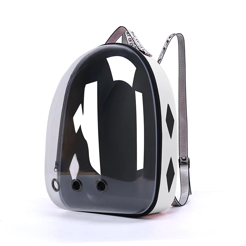 🐾 Mochila Espacial Transparente para Mascotas – Elegante, Cómoda y Segura