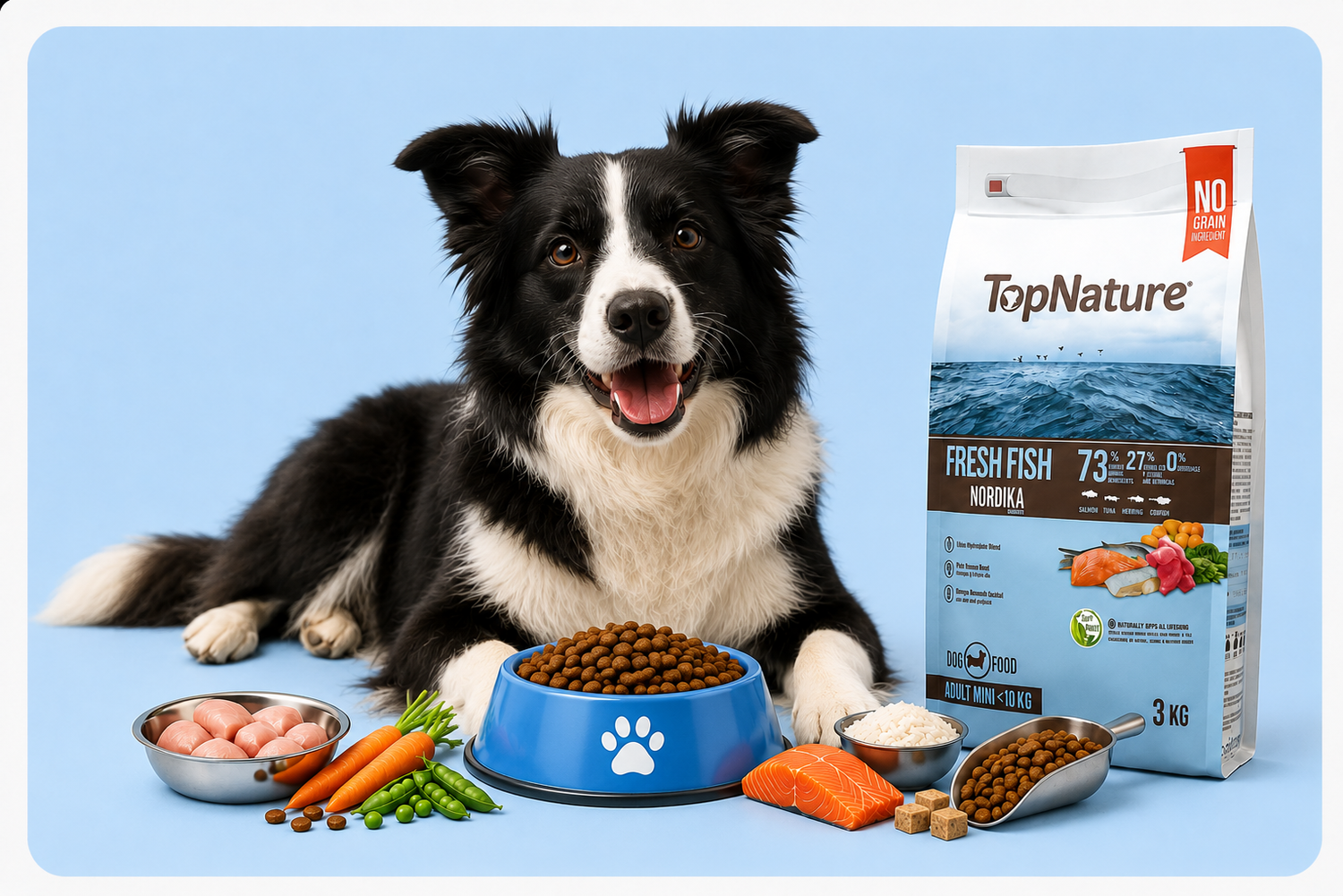 Alimentos para perros.