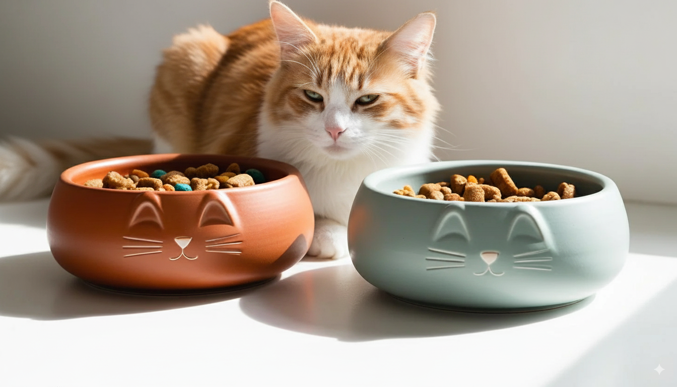 Comederos y bebederos para gatos