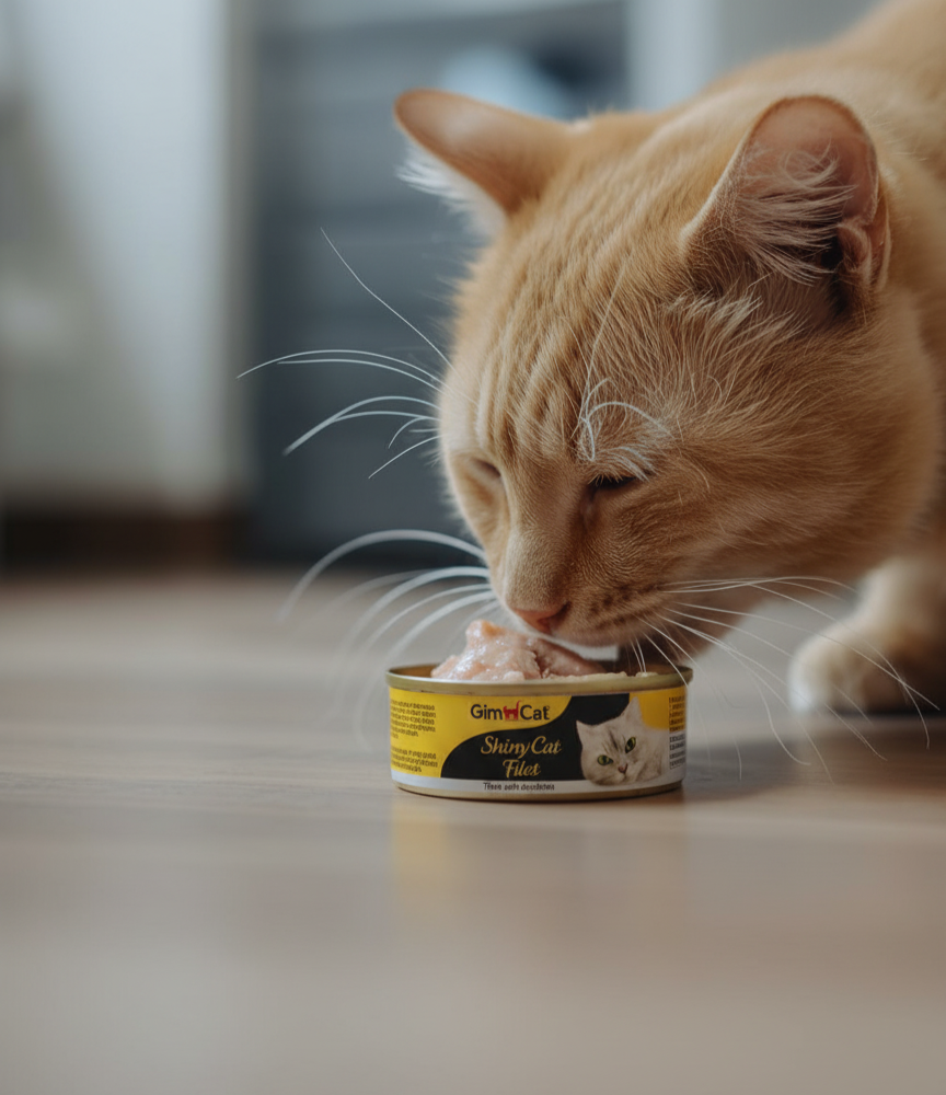 Comida húmeda para gatos.