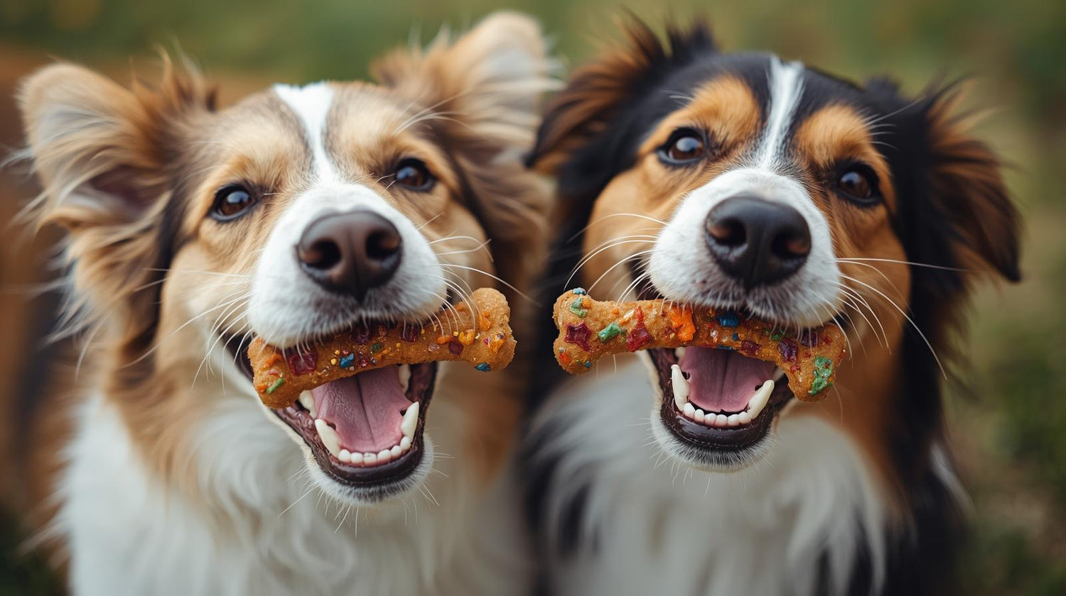 Snacks y chuches para perros.