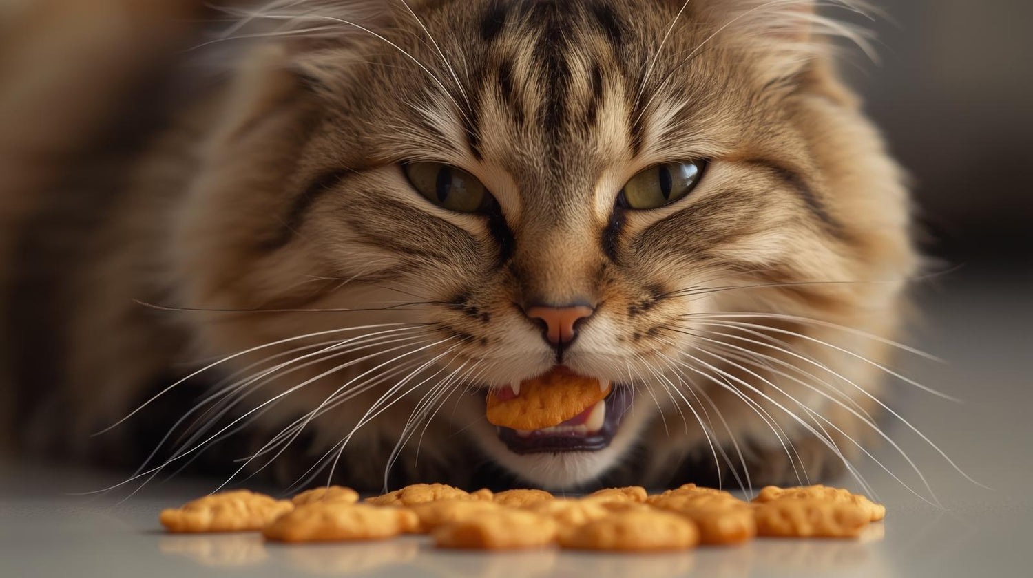Snack y chuches para gatos.