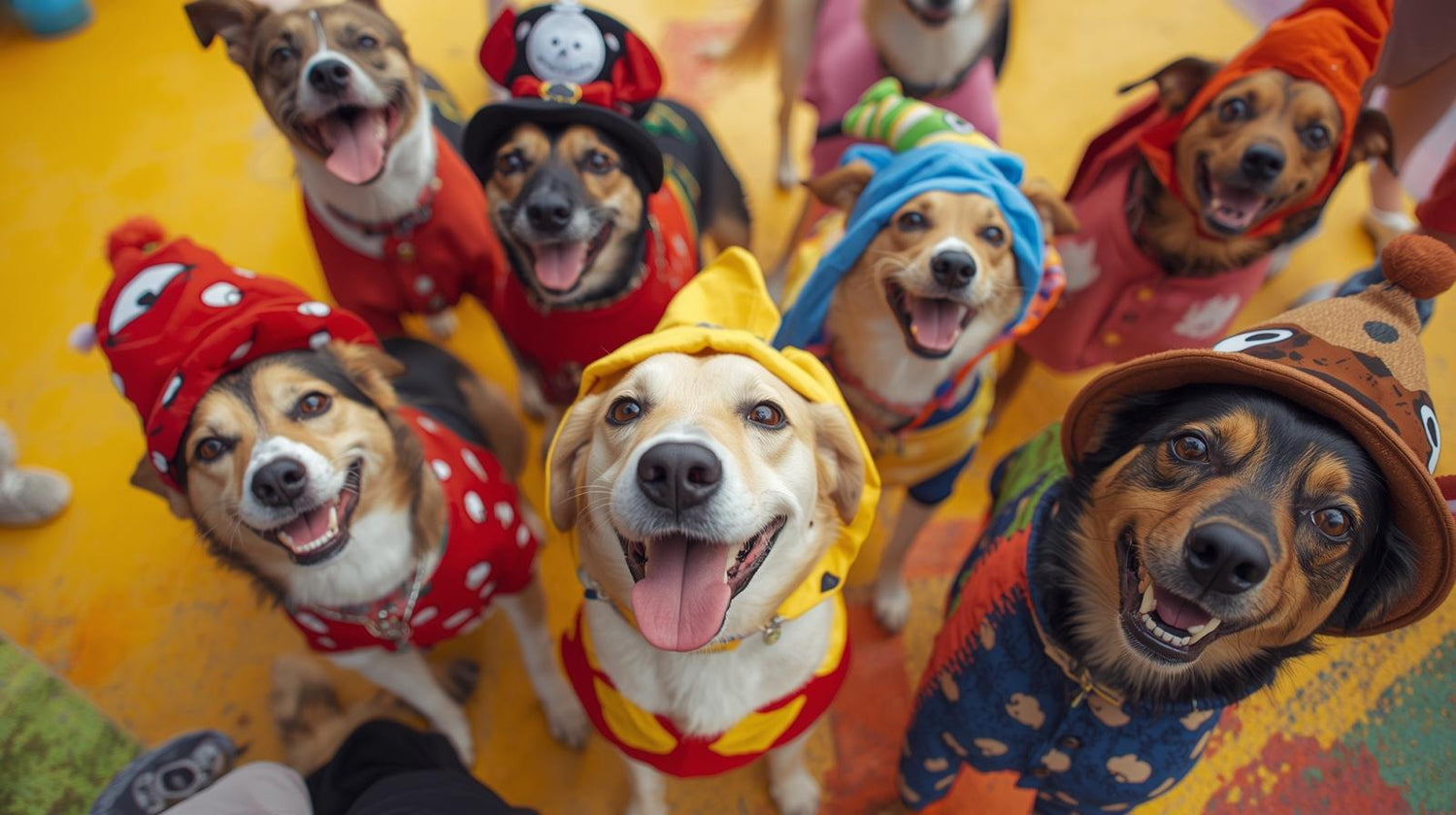 Ropa y accesorios para perros.