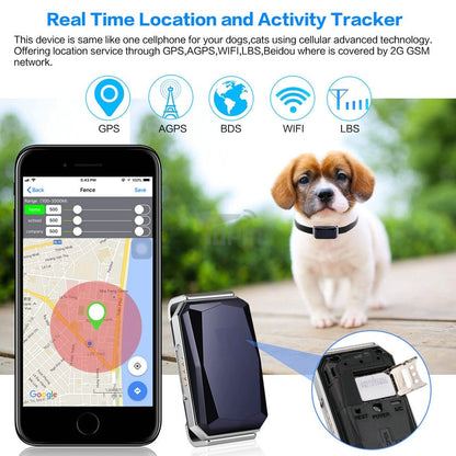 📍 Dispositivo Rastreador para Mascotas – Seguridad y Tranquilidad en Todo