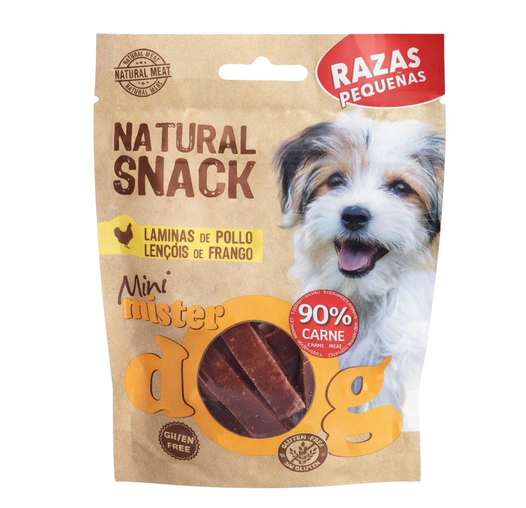 Mini Mister Dog – Láminas de Pollo