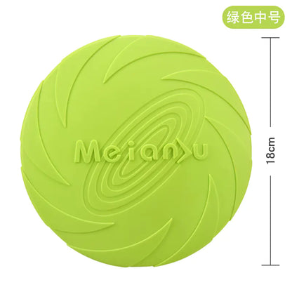 Meianju Frisbee para Perros - Juguete Interactivo para Entrenamiento de Mascotas