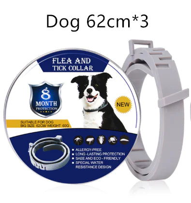 🐾Collar protector contra pulgas y garrapatas para perros y gatos