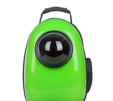 Mochila cápsula espacial transpirable para mascotas
