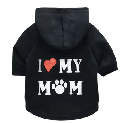 Suéter de forro polar para perro de I LOVE MOM👕🐶