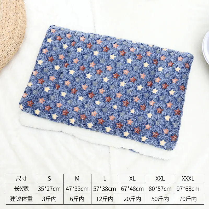 Manta Gruesa Universal para Camas de Mascotas para Gatos y Perros🏡✨