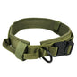 🐶Collar táctico ajustable  para perro de camuflaje.