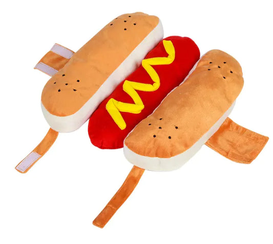 Disfraz de Hot Dog para Mascotas😍🐶