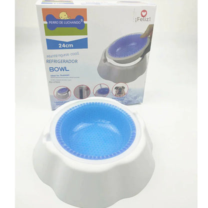 ❄️ Bebedero Refrigerante para Mascotas – Ideal para Verano