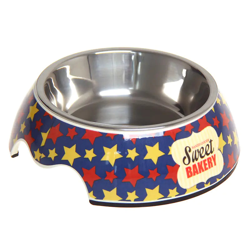 🥣 Tazón Antideslizante de Acero Inoxidable para Mascotas – Doble Uso, Máxima Comodidad 🐶🐱