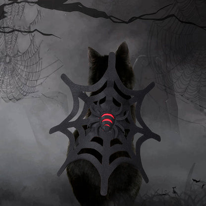 Set de decoración de telaraña para gato y perro de Halloween🎃