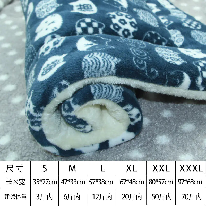 Manta Gruesa Universal para Camas de Mascotas para Gatos y Perros🏡✨