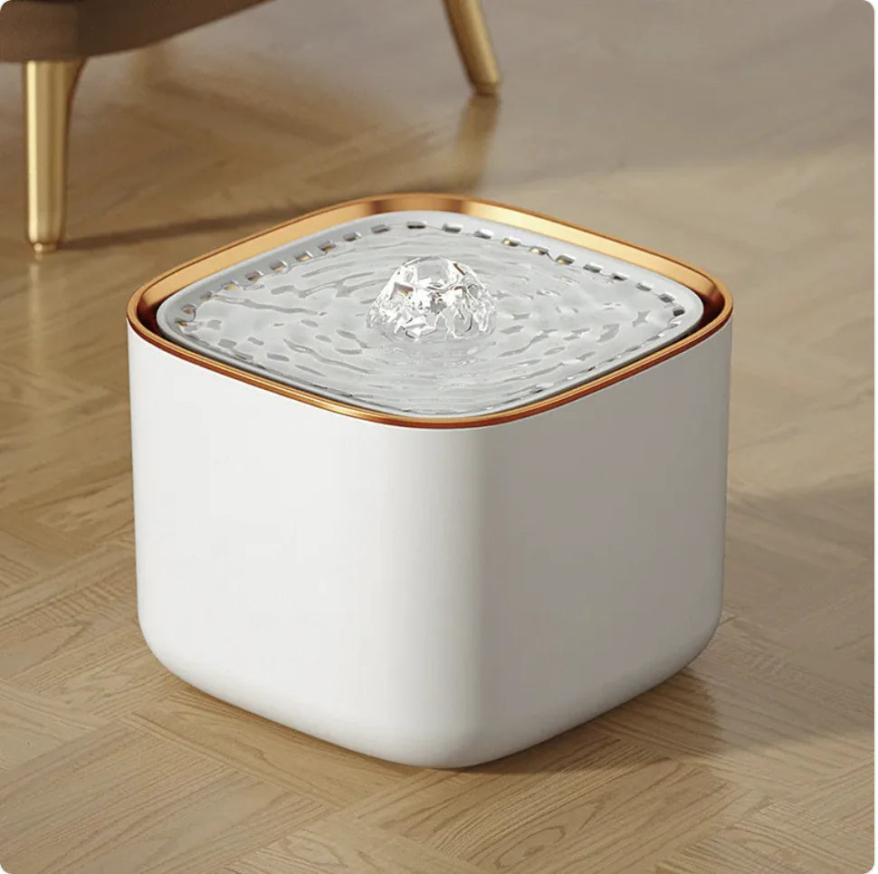😻Dispensador Inteligente de Agua para Mascotas 3 L — Comedero Eléctrico para Gatos con Protección Antiquemaduras por Seco