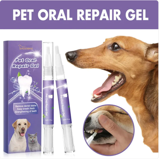 Gel reparador para el cuidado oral de mascotas🐾🐶😻