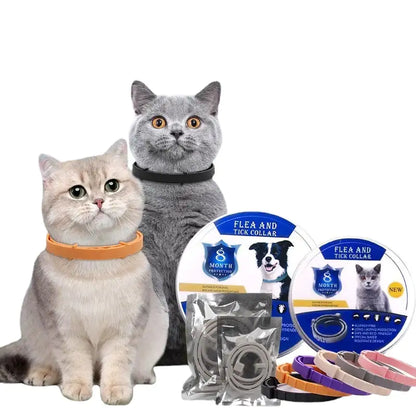 🐾 Collar Anti piojos, Pulgas, Garrapatas y Desparasitación para Mascotas