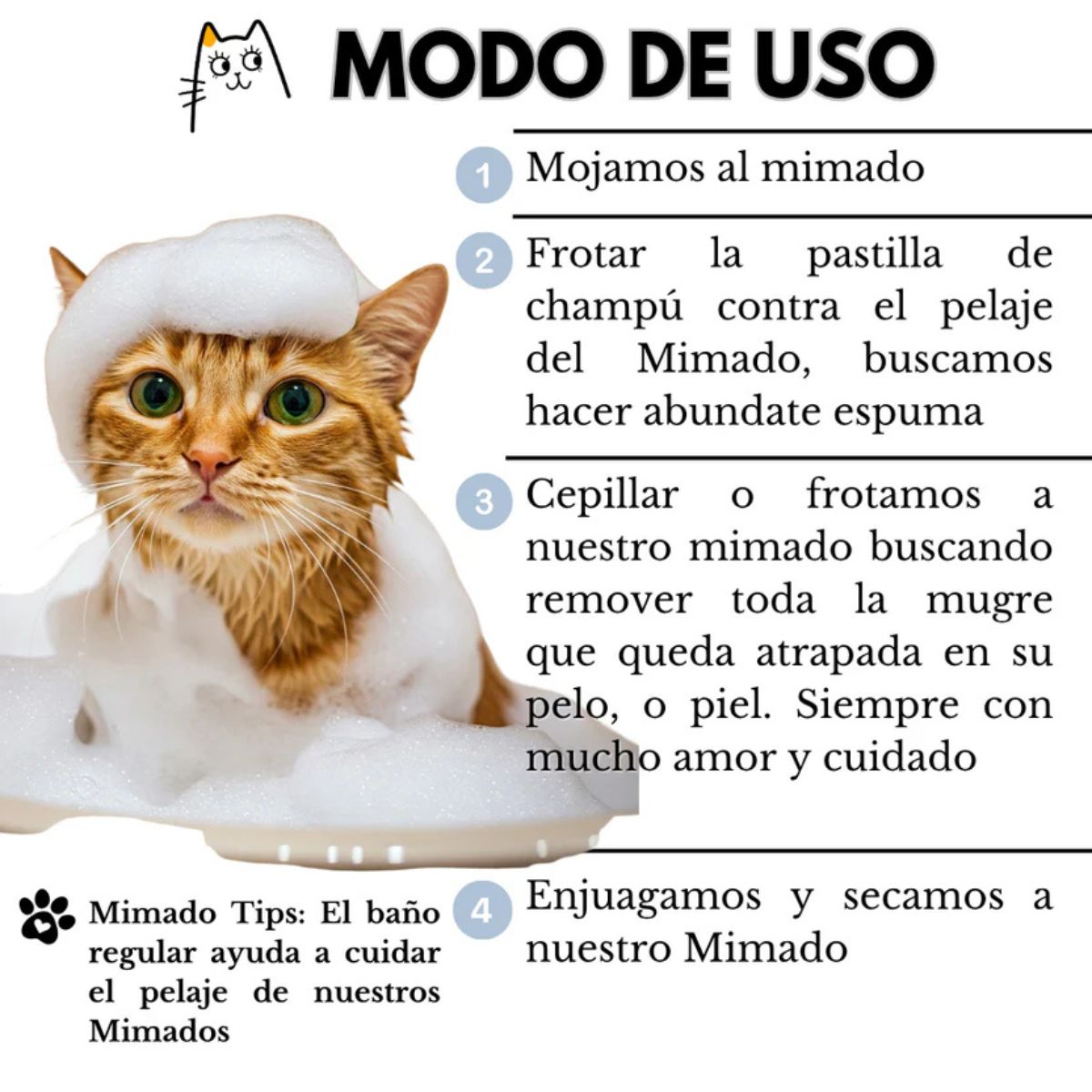 Champú Sólido Natural para Perros y Gatos con Aloe Vera – Hidratación y Calma para Pieles Sensibles y Atópicas 🛁