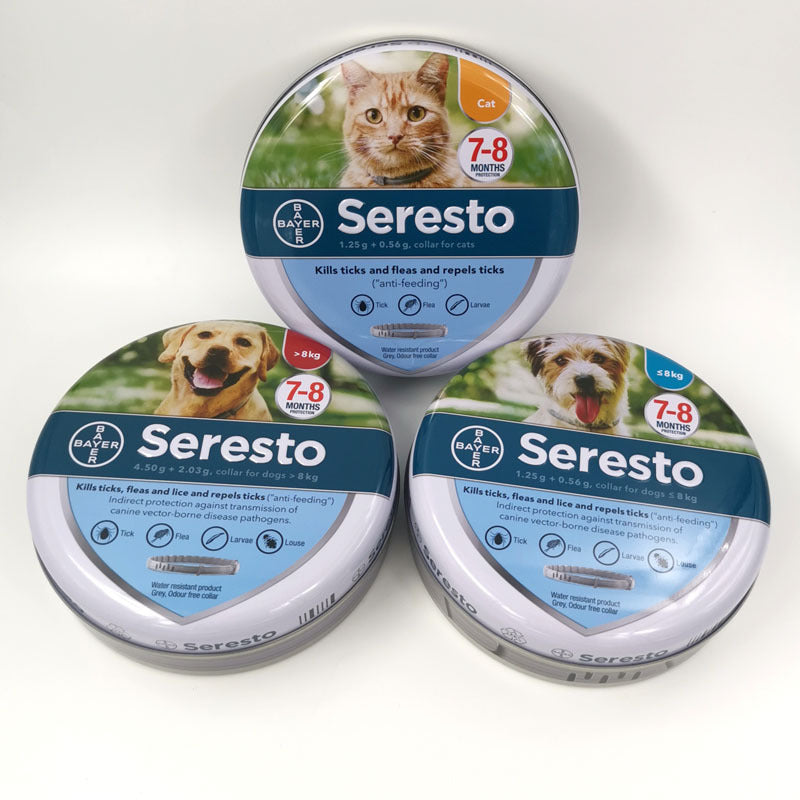 🐾 Collares Seresto al por Mayor – ¡Protección Antiparasitaria de Confianza!(compra mínima 5 unidades)