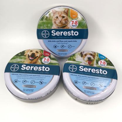 🐾 Collares Seresto al por Mayor – ¡Protección Antiparasitaria de Confianza!(compra mínima 5 unidades)