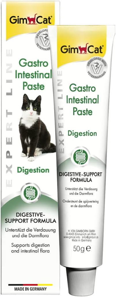 🐾 GimCat Gastro Intestinal Paste – Apoyo digestivo para gatos 🌿