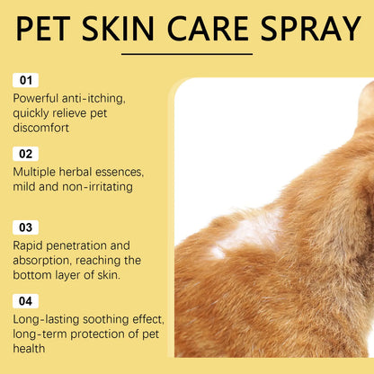 Spray para el Cuidado Suave de la Piel de Mascotas😻🐶
