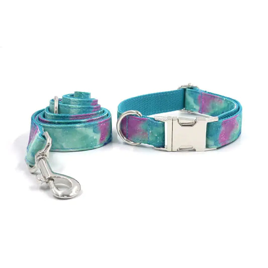 Collar Resistente para Perros con Correa de Tracción