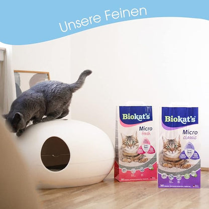 🐱 Biokat’s Micro Bianco – Arena Ultra Aglomerante 7 kg