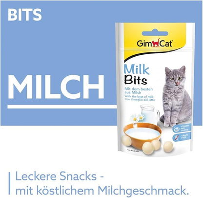 🐾 GimCat Milk Bits – Snacks con lo mejor de la leche 🥛