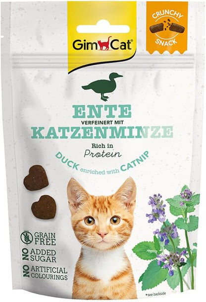 😻 Snack crujiente de pato enriquecido con menta + Catnip 😺✨