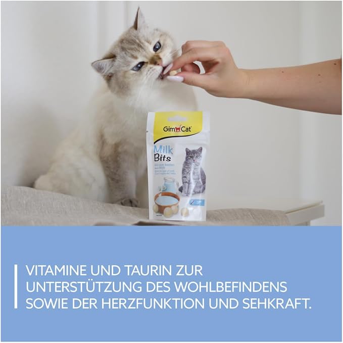🐾 GimCat Milk Bits – Snacks con lo mejor de la leche 🥛