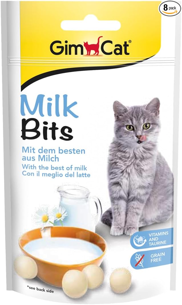 🐾 GimCat Milk Bits – Snacks con lo mejor de la leche 🥛