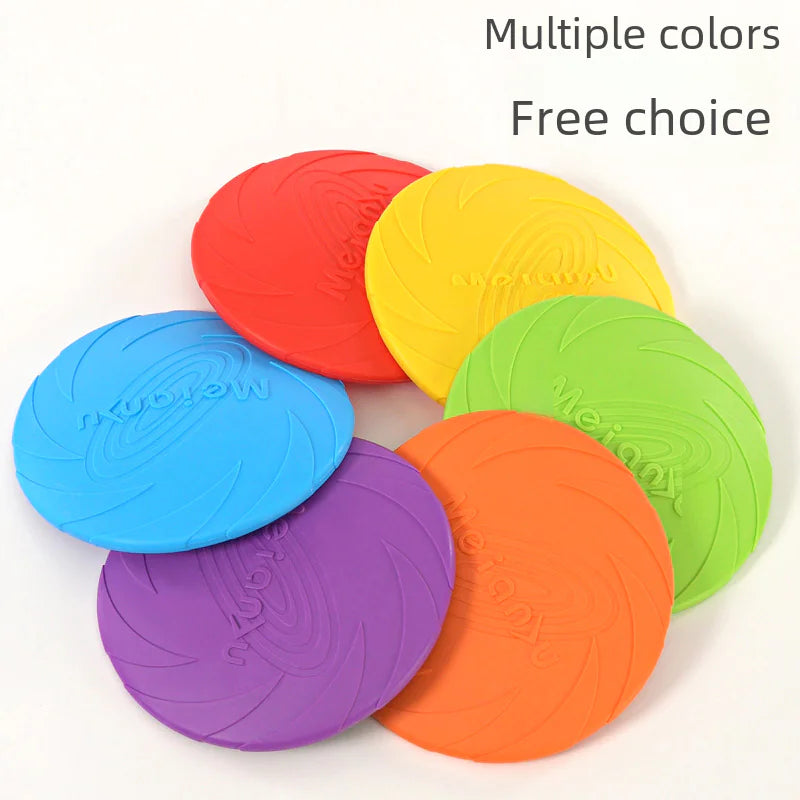 Meianju Frisbee para Perros - Juguete Interactivo para Entrenamiento de Mascotas
