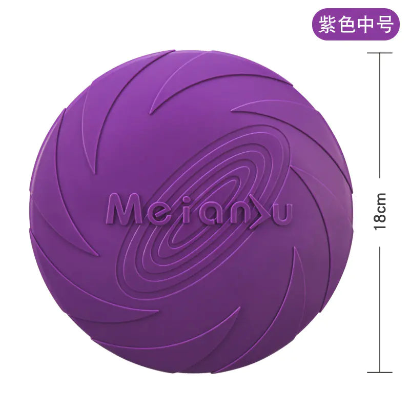 Meianju Frisbee para Perros - Juguete Interactivo para Entrenamiento de Mascotas