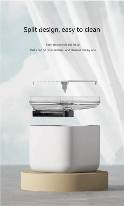 😻Dispensador Inteligente de Agua para Mascotas 3 L — Comedero Eléctrico para Gatos con Protección Antiquemaduras por Seco