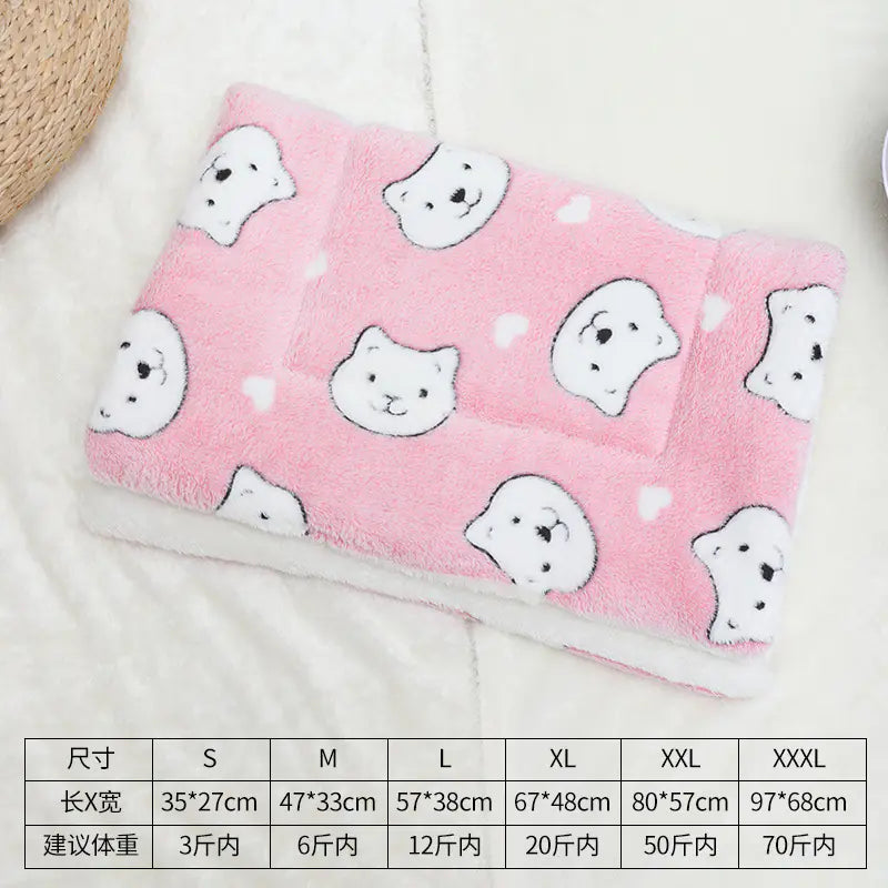Manta Gruesa Universal para Camas de Mascotas para Gatos y Perros🏡✨