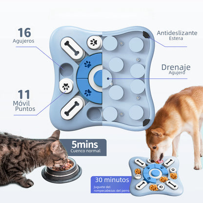 Juguete interactivo para perros y gatos con sonido🧩🐾