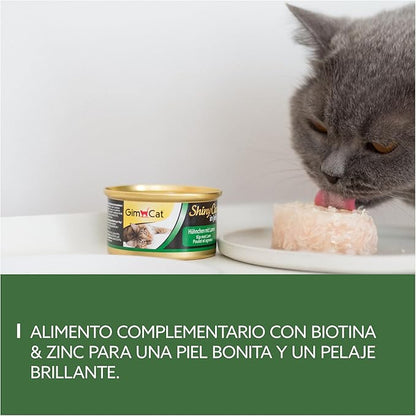 🐟 GimCat ShinyCat Duo – Atún y Calabacín (70 g)