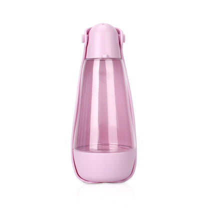 Botella de Agua Portátil para Mascotas – 2 en 1 para Perros y Gatos🐾